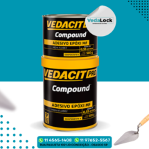 VEDACIT PRO COMPOUND ADESIVO EPÓXI MF